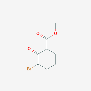3-Bromo-2-oxocyclohexanecarboxylic acid methyl ester