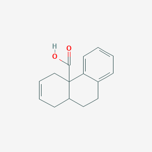 molecular formula C15H16O2 B8356704 1,9,10,10A-Tetrahydro-4A(4H)-phenanthrenecarboxylic acid 
