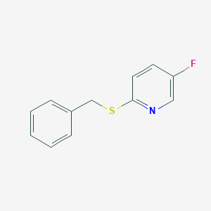 2-(Benzylsulfanyl)-5-fluoropyridine