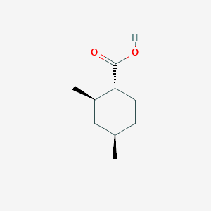 molecular formula C9H16O2 B8356755 (1R,2R,4R)-2,4-dimethylcyclohexanecarboxylic acid 