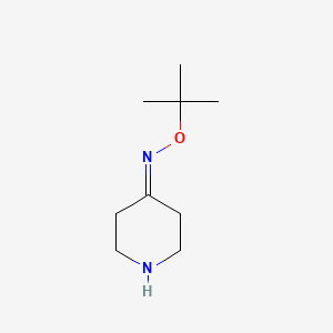 piperidin-4-one O-tert-butyl-oxime