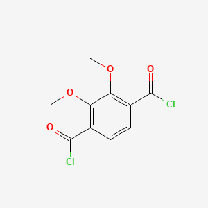 molecular formula C10H8Cl2O4 B8356882 2,3-Dimethoxyterephthaloyl dichloride 