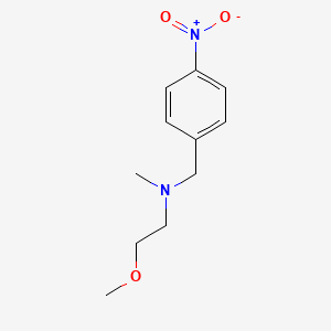 N-(2-methoxyethyl)-N-methyl-4-nitrobenzylamine