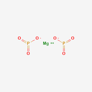 molecular formula MgO6P2 B083570 Magnesium dimetaphosphate CAS No. 13573-12-1