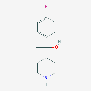 alpha-Methyl-alpha-(4-piperidyl)-p-fluorobenzyl alcohol