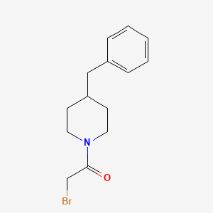 1-(4-Benzyl-piperidin-1-yl)-2-bromo-ethanone