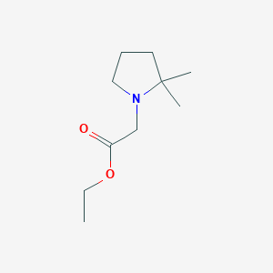 (2,2-Dimethyl-pyrrolidin-1-yl)-acetic acid ethyl ester