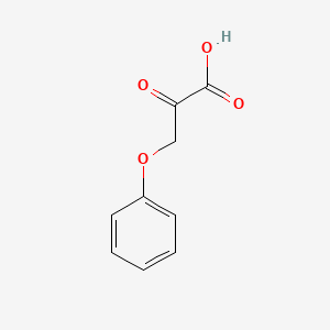 molecular formula C9H8O4 B8357220 Phenoxypyruvic acid CAS No. 76391-21-4