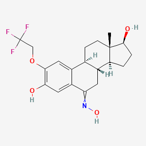 2-(2',2', 2'-Trifluoroethoxy)-6-Hydroximino-Estra-1,3,5(10)-Triene-3,17beta-Diol