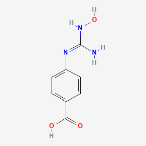 N-(4-carboxyphenyl)-N'-hydroxyguanidine