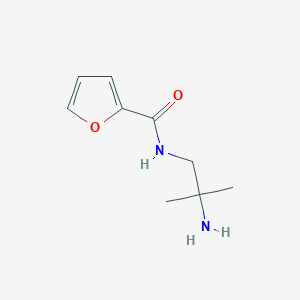 N-(2-amino-2-methylpropyl)furan-2-carboxamide
