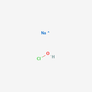 molecular formula ClHNaO B8357359 Sodium hypochlorous acid 