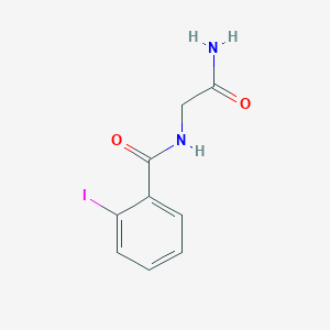 molecular formula C9H9IN2O2 B8357379 o-Iodohippuramide 