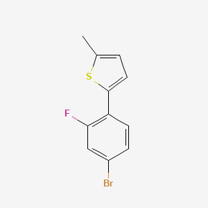 2-(4-Bromo-2-fluoro-phenyl)-5-methyl-thiophene