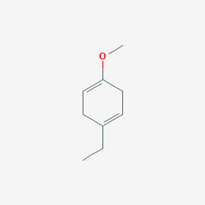 molecular formula C9H14O B8357560 1-Methoxy-4-ethylcyclohexa-1,4-diene 