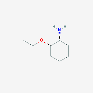 molecular formula C8H17NO B8357566 cis-2-Ethoxycyclohexanamine 