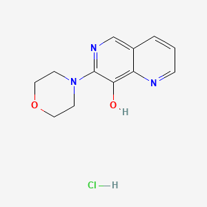 7-Morpholin-4-yl-[1,6]naphthyridin-8-ol hydrochloride