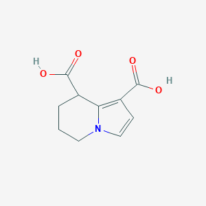 5,6,7,8-Tetrahydropyrrolo[1,2-a]pyridine-1,8-dicarboxylic acid