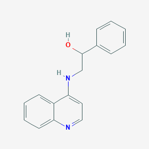 N-(2-hydroxy-2-phenylethyl)-4-quinolinamine