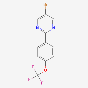 5-Bromo-2-[4-(trifluoromethoxy)phenyl]pyrimidine