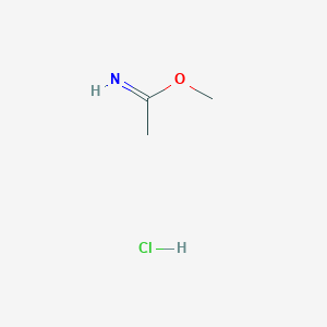 molecular formula C3H8ClNO B083577 盐酸甲基乙酰亚胺 CAS No. 14777-27-6
