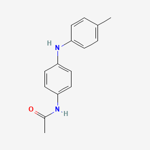 molecular formula C15H16N2O B8357727 N-[4-(p-Tolylamino)phenyl]acetamide 