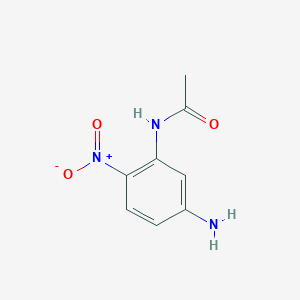 molecular formula C8H9N3O3 B8357784 N-(5-amino-2-nitro-phenyl)-acetamide 