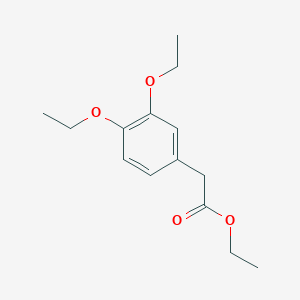 molecular formula C14H20O4 B8357801 Ethyl 3,4-diethoxyphenylacetate 