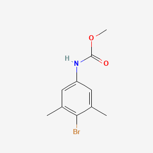 molecular formula C10H12BrNO2 B8357840 Methyl (4-bromo-3,5-dimethylphenyl)carbamate 