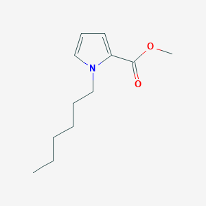 Methyl 1-hexylpyrrole-2-carboxylate