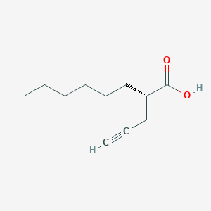 (S)-2-Hexyl-4-pentynoic acid