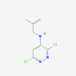 (3,6-Dichloro-pyridazin-4-yl)-(2-methyl-allyl)-amine