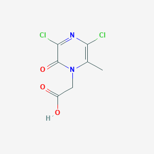 2-(3,5-Dichloro-6-methyl-2-oxopyrazin-1(2H)-yl)acetic acid