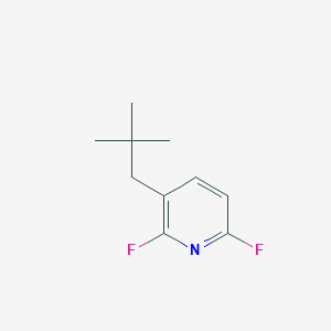 2,6-Difluoro-3-neopentylpyridine
