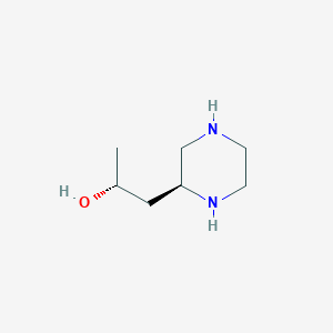 2(S)-(2(R)-Hydroxypropyl)piperazine
