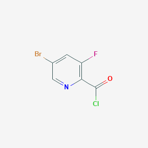 5-Bromo-3-fluoropyridine-2-carbonyl chloride