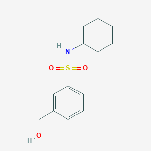 N-Cyclohexyl-3-(hydroxymethyl)benzenesulfonamide