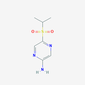 5-Isopropylsulfonylpyrazin-2-amine
