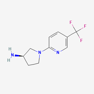 (R)-1-(5-Trifluoromethylpyridin-2-yl)-pyrrolidin-3-ylamine