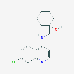 7-Chloro-N-[(1-hydroxycyclohexyl)methyl]-4-quinolinamine
