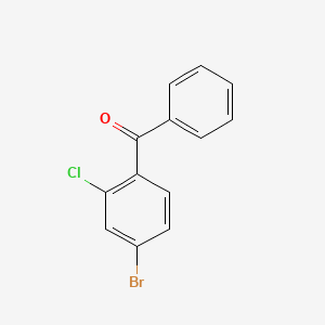 (4-Bromo-2-chlorophenyl)-phenylmethanone