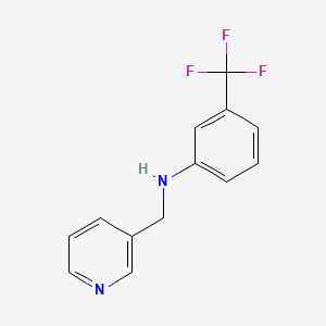 molecular formula C13H11F3N2 B8358871 3-(3-Trifluoromethylphenylaminomethyl)pyridine CAS No. 113248-71-8