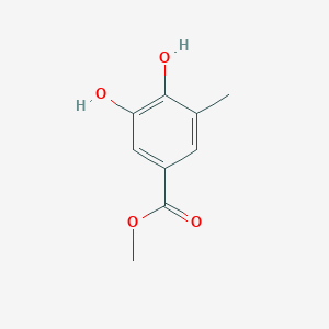 molecular formula C9H10O4 B8358899 Methyl 3,4-dihydroxy-5-methyl-benzoate 