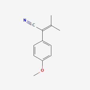 2-(4-Methoxyphenyl)-3-methyl-2-butenenitrile