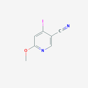 4-Iodo-6-methoxynicotinonitrile