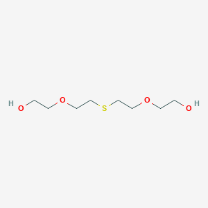 molecular formula C8H18O4S B8359218 2-[2-[2-(2-Hydroxyethoxy)ethylthio]ethoxy]ethanol CAS No. 64036-00-6