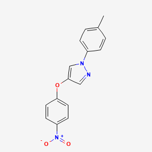 4-(4-Nitro-phenoxy)-1-p-tolyl-1H-pyrazole
