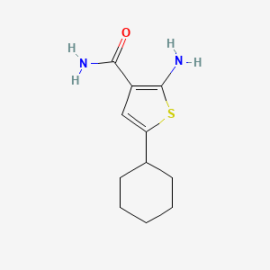 2-Amino-5-cyclohexylthiophene-3-carboxamide