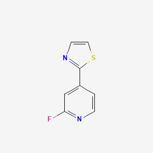 2-(2-Fluoropyridin-4-yl)thiazole