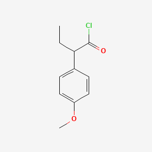 2-(4'-Methoxyphenyl)butyryl chloride